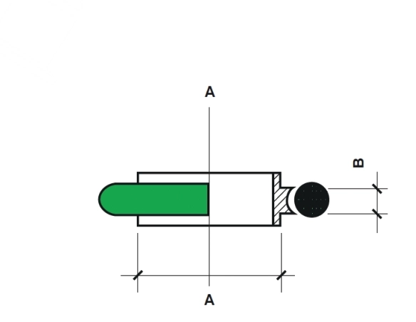Anneau de centrage — Acier inox (Viton®)